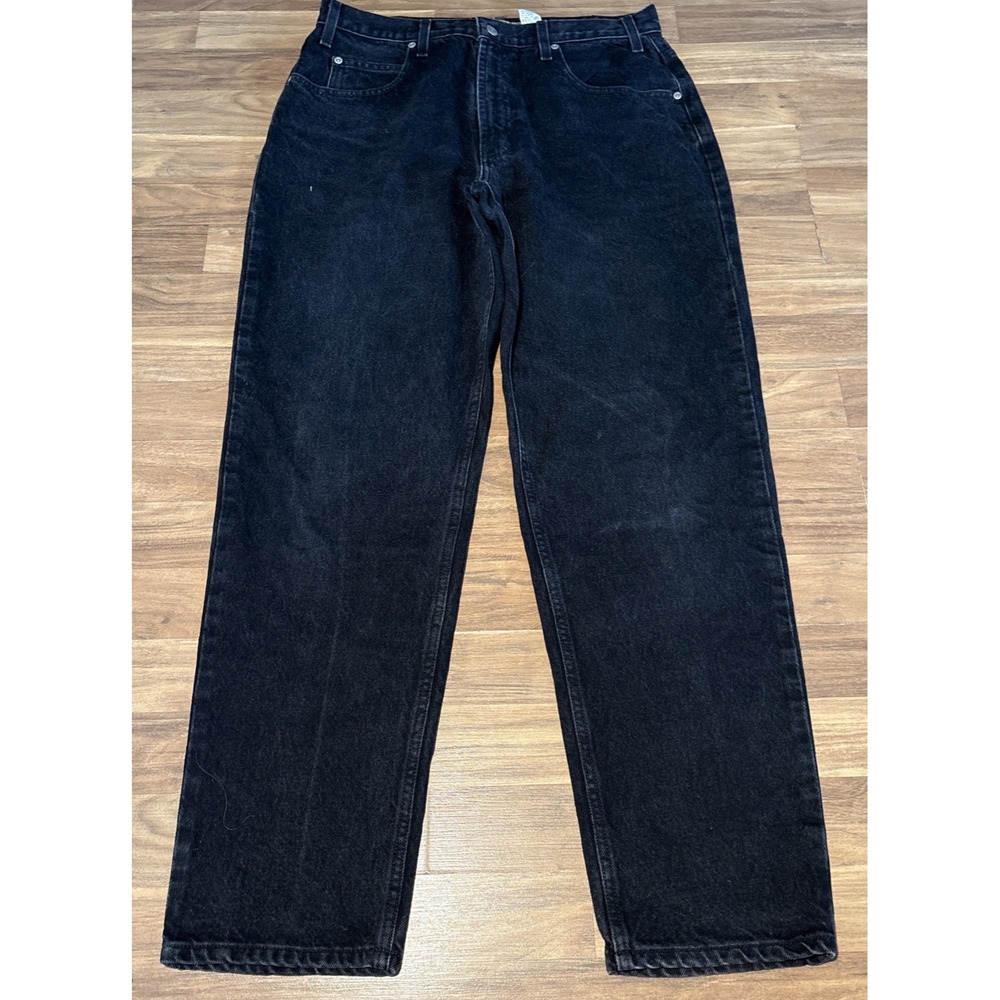Exchange Unlimited Jeans Black 34 x 30 Tapered Leg Denim BR4153